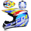 Image of Full Face Motobiker Helmet Classic Bicycle MTB DH Racing Helmet Motocross