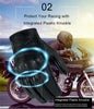Image of Motorcycle Gloves Leather Touch Screen Men Genuine Goatskin Cycling Glove Motorbike Racing