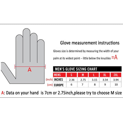 Motorcycle Gloves Leather Touch Screen Men Genuine Leather Cycling Glove Motorbike Racing