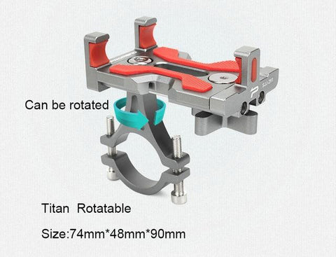 Bike Phone Holder Mount Aluminum Bicycle Motocycle scooter Handlebar