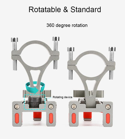 Bike Phone Holder Mount Aluminum Bicycle Motocycle scooter Handlebar