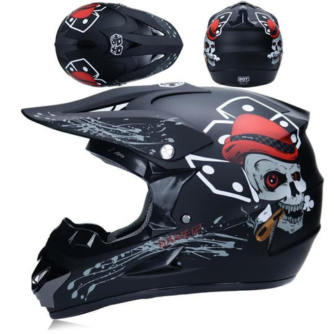 Full Face Motobiker Helmet Classic Bicycle MTB DH Racing Helmet Motocross