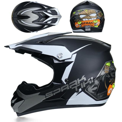 Full Face Motobiker Helmet Classic Bicycle MTB DH Racing Helmet Motocross