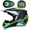Image of Full Face Motobiker Helmet Classic Bicycle MTB DH Racing Helmet Motocross