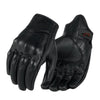 Image of Motorcycle Gloves Leather Touch Screen Men Genuine Goatskin Cycling Glove Motorbike Racing