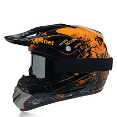 Full Face Motobiker Helmet Classic Bicycle MTB DH Racing Helmet Motocross