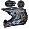 Image of Full Face Motobiker Helmet Classic Bicycle MTB DH Racing Helmet Motocross