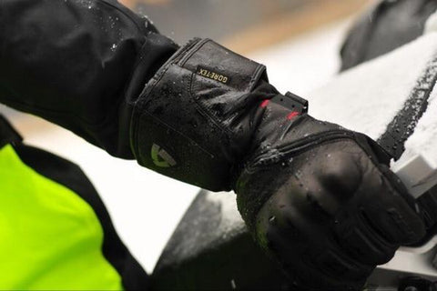 Windproof Protective Motorcycle Gloves Motorbike Riding Genuine leather